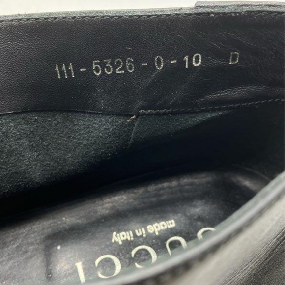 Gucci Men's Authentic BLACK Chukka Boots Sz 10D - Picture 9 of 9